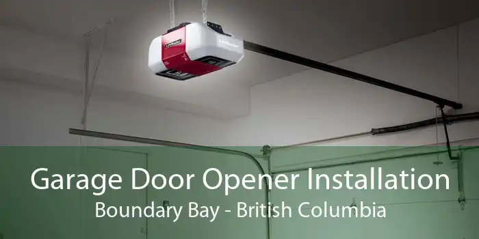 Garage Door Opener Installation Boundary Bay - British Columbia